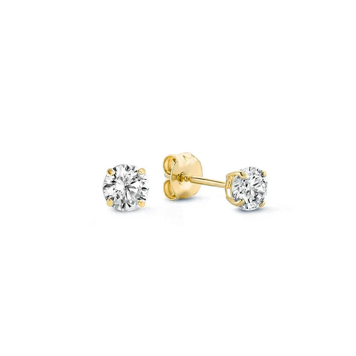 Pendientes de Piedra Larmes de Lune | Dorado