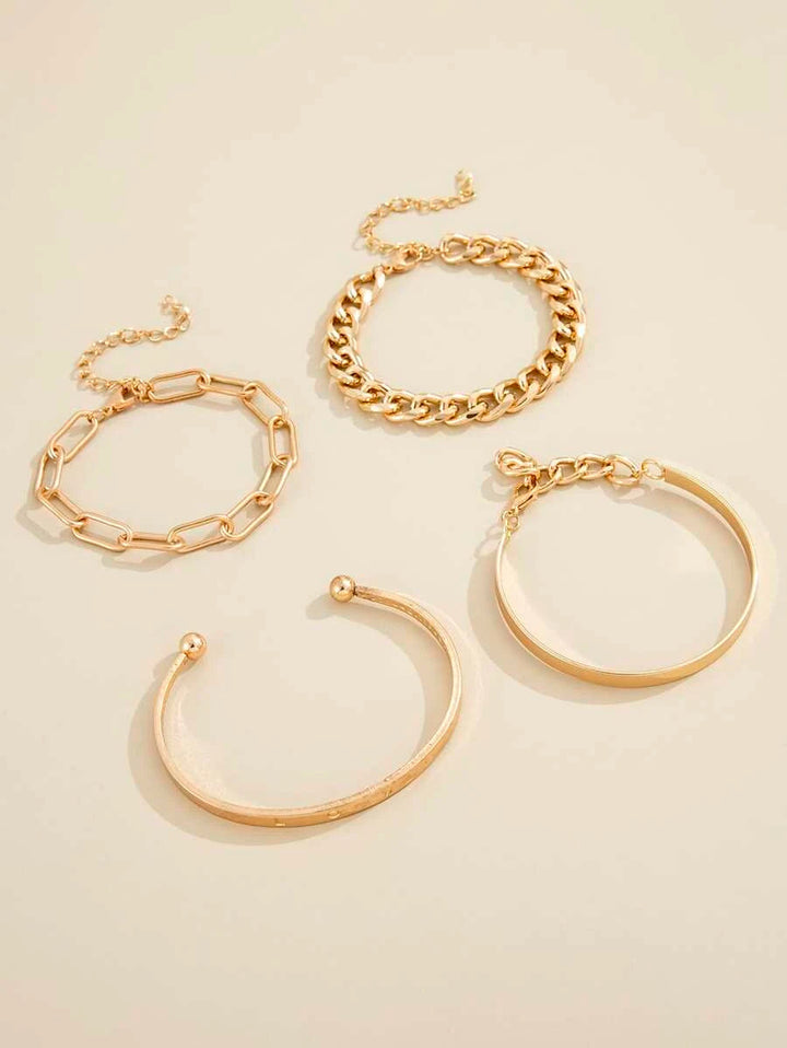 Set de 4 pulseras Deja