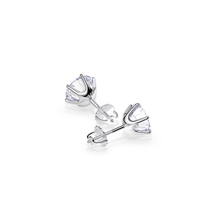 Pendientes Tera | Oro blanco