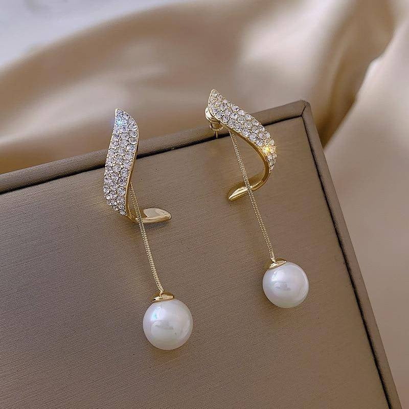 Pendientes de perlas Alessandra
