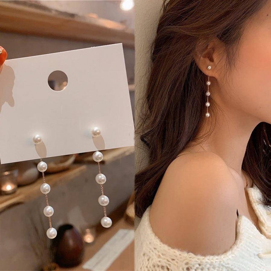 Pendientes de perlas Jade